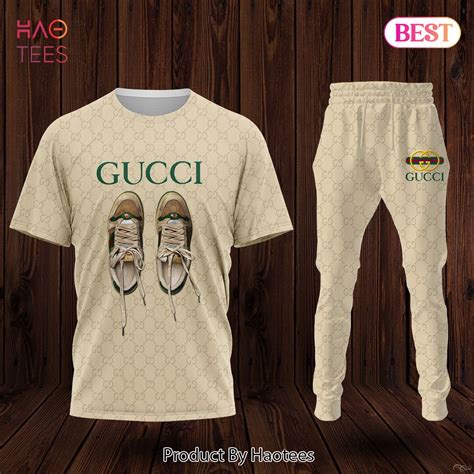 gucci tshirt and pants set